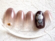 ネイルサロン ブランシュール(Nail Salon Blancheur)/マグネットテディベア