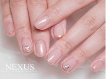 ネクサス(NEXUS)/ベージュ×ゴールド