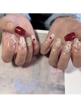 ハート/リボン/キルティング