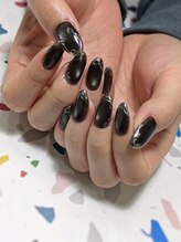 ネイルヤサン(nail ya sun)/ブラック*マグネット