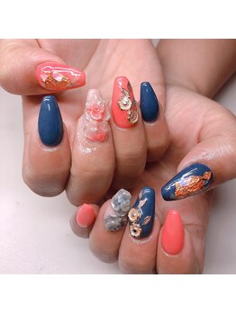 シュシュ ルージュ(chouchouRouge)/お花ネイル