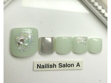 ネイリッシュサロン エー(Nailish Salon A)/ニュアンスミラーフット