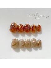 アトリエ プラス リム(atelier +LIM)/左右で違う雰囲気に