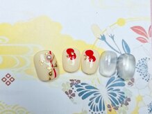 ニコ(nico)/12 月フット【親指アート】