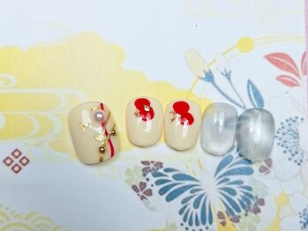 ニコ(nico)/12 月フット【親指アート】