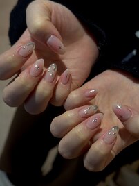 チークネイル　持ち込みデザイン