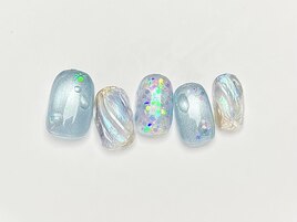 ぷっくり水滴ネル