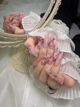 リボン ド ティアラ(Ribbon de Tiara)の写真/どんなデザインも再現するネイリストがいるサロン★