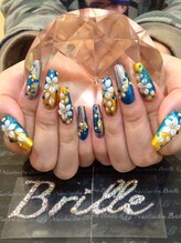 エスフィーネイルサロン ブリーユ(Esfy nailsalon Brille)/メタリック和風ネイル