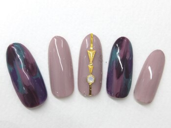 ネイルサロンセレーネ(Selene)/タイダイネイル