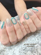 プライベート ネイルサロン マーマ(murmur)/ぷっくりニュアンス