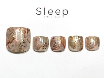 スリープ 中目黒(Sleep nakameguro)/フットネイル¥12650/Hiromi