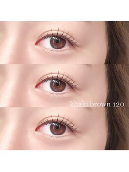 シロン 川越店(Cilon.)/ブラウンカラーエクステ120本