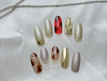 キャッツアイトーキョー 西荻窪店/定額べっ甲デザイン 7580円~