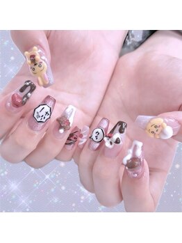 ルーミー アンド コー(Roomy&co.)/バレンタインネイル