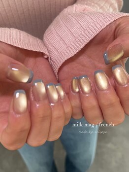 エクリプス(ECLIPSE)/ミルクマグ×水色フレンチ