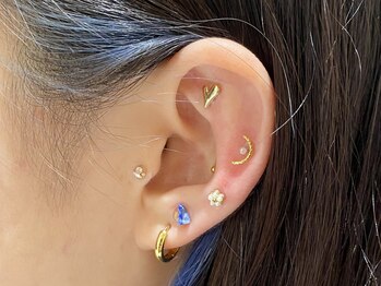 コア(Koa)/耳ツボジュエリー１２粒