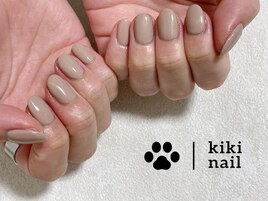 ワンカラー／秋ネイル