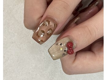 プラスミー(+me)/レオパード×アートネイル