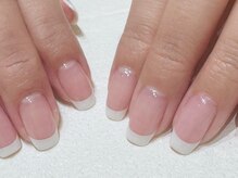 リリー 薬院店(Lily)/シンプルフレンチネイル