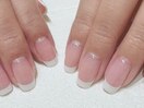シンプルフレンチネイル