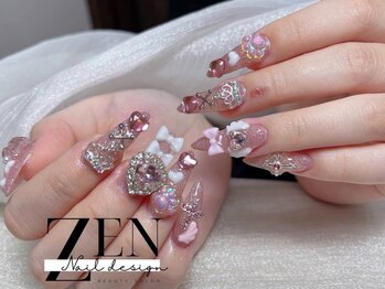 ゼン ネイル デザイン 池袋(ZEN NAIL DESIGN)/* 長 さだしやり放題×つけ放題