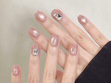 Best Nail 銀座店【ワンホンネイル・スカルプ・パラジェル・上品ジェルネイル】/マグネットパーツ2本