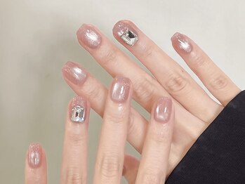 Best Nail 銀座店【ワンホンネイル・スカルプ・パラジェル・上品ジェルネイル】/マグネットパーツ2本