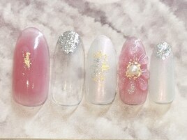 春夏秋冬☆ぷっくりネイル