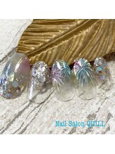 ネイルサロン クイル(QUILL)/７月SKY（１）