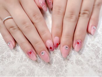 ラルネイル 大宮(Lull. nail)/#バレンタイン#ハート