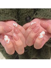 ビューティマーケット アングゥ(BEAUTY MARKET ungu)/heart nail