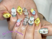 アン ジョーヌドラゴ/【自爪ネイル】３Dネイル