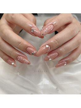 ヴィオリッシュ 大元店(VIOLISH)/heart nail(持ち込みデザイン)