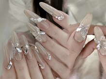 ベストネイル 渋谷109前店(Best Nail)/ゴージャス持ち込みちょうちょう