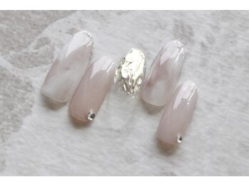 大人マーブルネイル