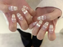 サンジュウヨン(34)/リボンネイル　パラジェル