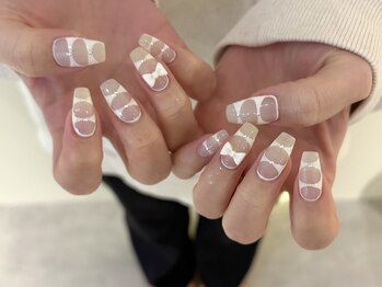 サンジュウヨン(34)/リボンネイル パラジェル