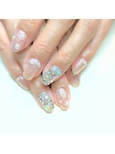 ストーン埋め尽くし×上品パール