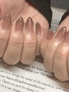 大人のシンプルネイル