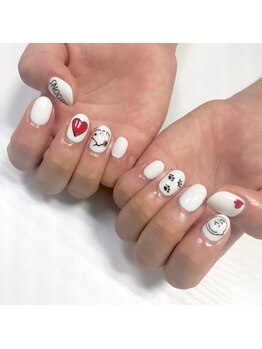 テラックス/スヌーピーネイル