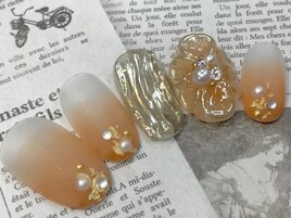 立体フラワーネイル