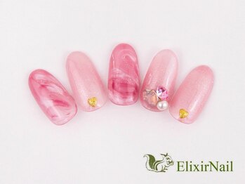 エリクサーネイル 五反田(Elixir Nail)/定額b カジュアル/クーポン使用
