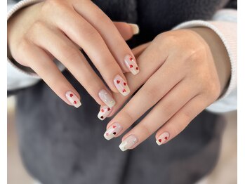 スリーク(sleek)/ハートホロネイル