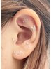 【SNS話題】おしゃれに可愛くインスタ映え☆耳ツボジュエリーお試し5粒