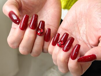 ワンアンドオンリー(One&Only)/ボルドーフラッシュ×Vカット