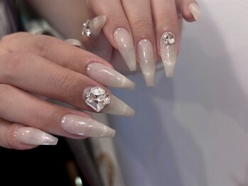 シルン(CILN.)の写真/ワンカラー/カラグラ(オフ込み)¥4,500◎フォルムにこだわった施術で洗練されたオフィス映えネイルに★