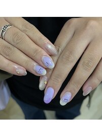 人気キャラネイル