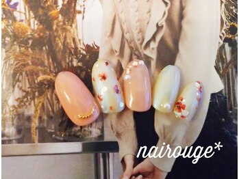 ネイル―ジュ 札幌大通店(nairouge*)/春♪押し花ネイル♪