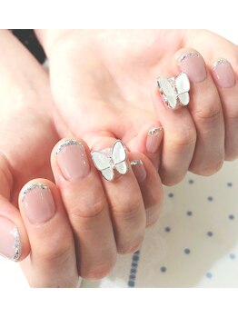 爪ソウシャイン(爪 SO SHINE)/蝶々☆